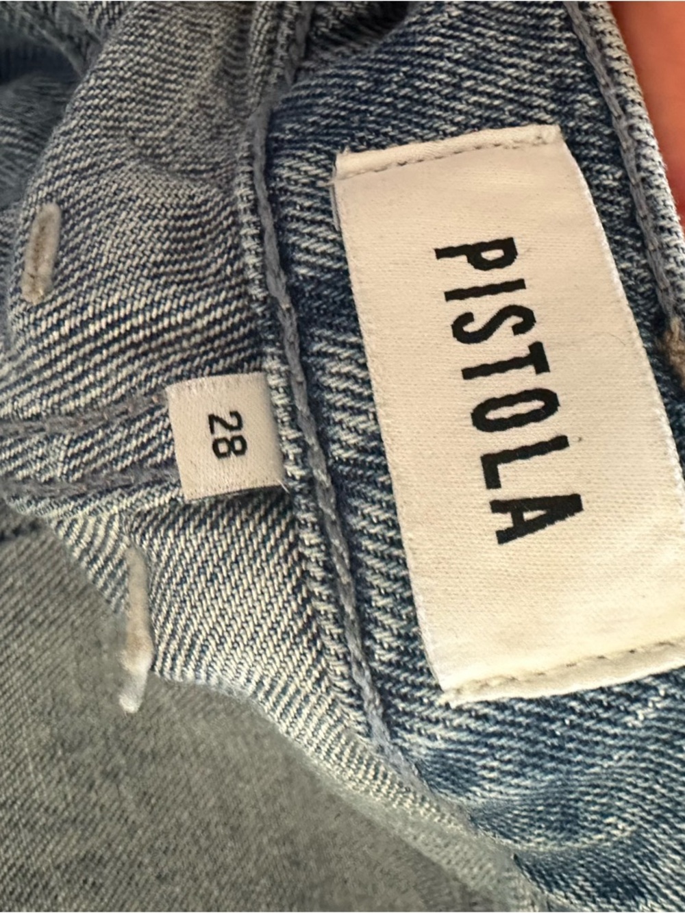 Pistola Ally high rise boot cut Light Wash Blue Jeans - Picture 4 of 6